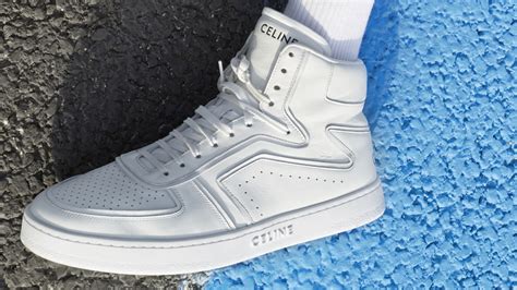 celine fashion sneaker|Celine high top sneakers.